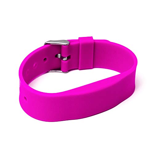Gelikom RFID Armband SILA09a NXP MIFARE® Classic 1K 4byte-UID (neonlila, 3 Stück) von Gelikom
