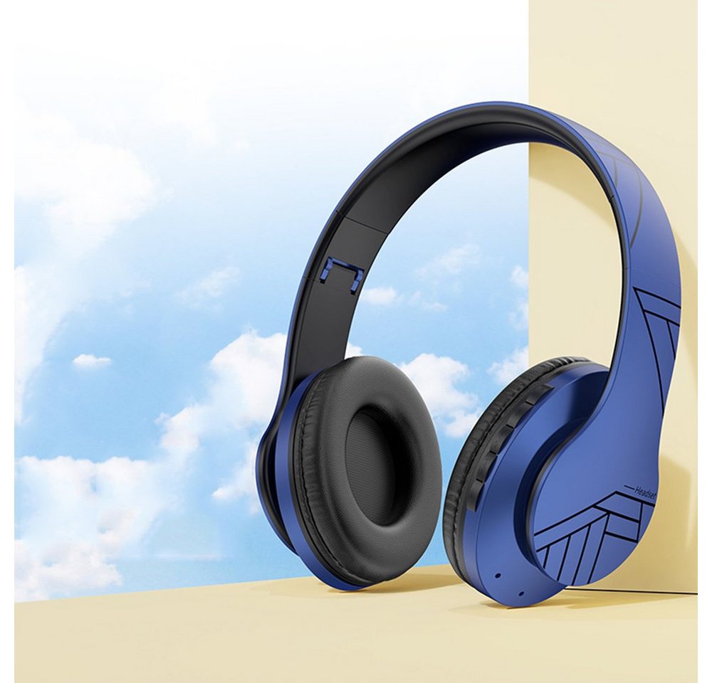 GelldG Bluetooth Over-Ear Kopfhörer, Kabellos Stereo Faltbare Kopfhörer Bluetooth-Kopfhörer von GelldG