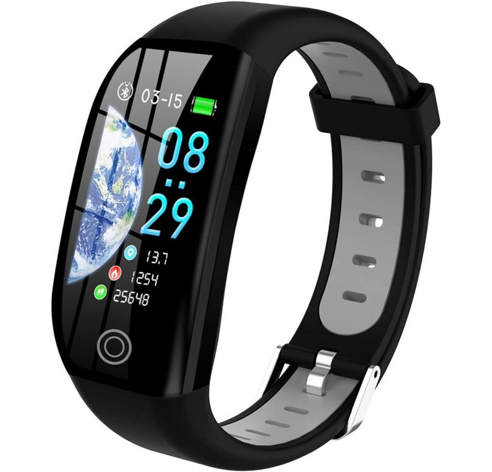 GelldG Fitness Armband mit Pulsmesser Blutdruckmessung Smartwatch Tracker Smartwatch von GelldG