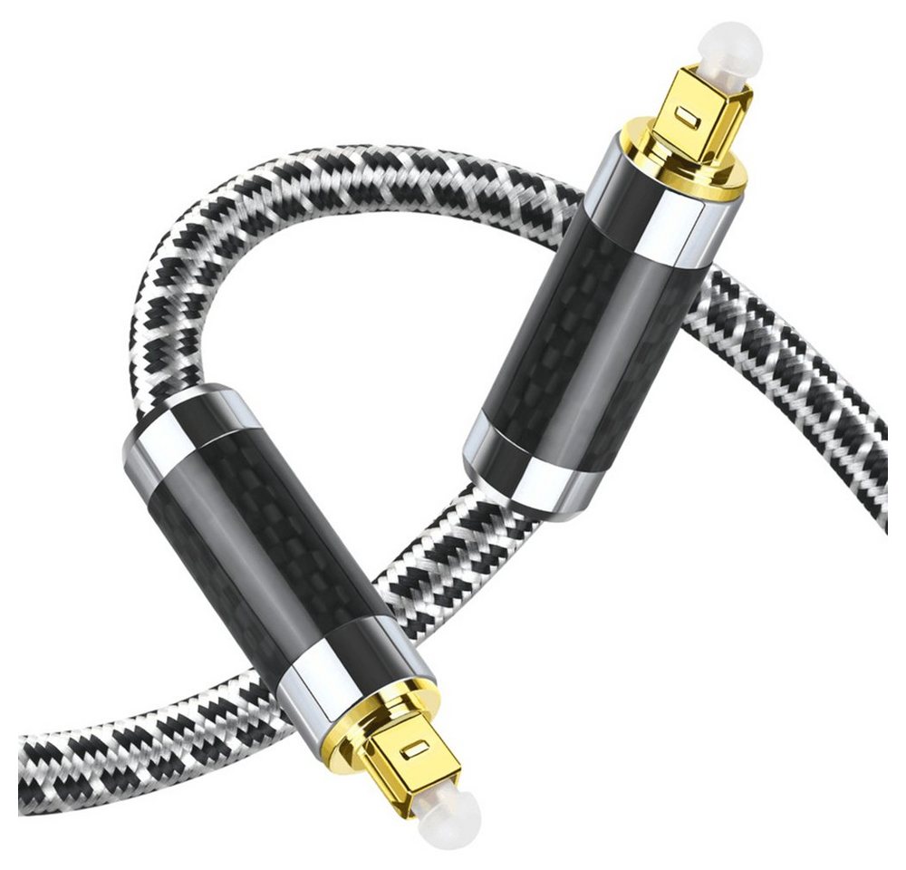 GelldG TOSLINK-Kabel, optisches Audiokabel, 3 m Optisches-Kabel von GelldG