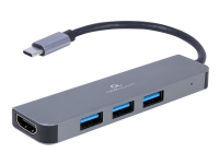 Cablexpert A-CM-COMBO2-01 - Dockingstation - USB-C 3.2 - HDMI von Gembird