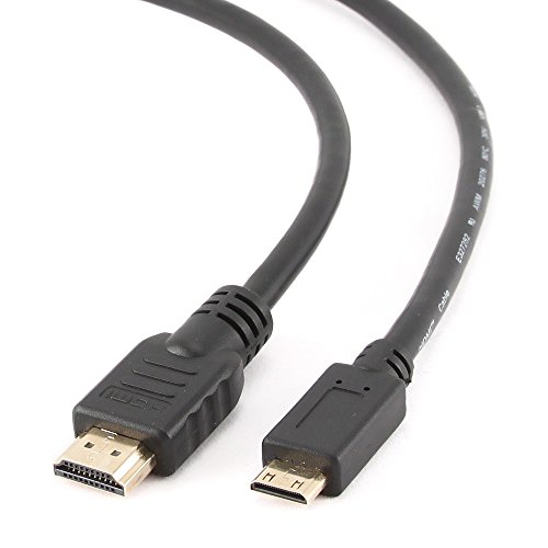 Cablexpert cc-hdmi4 ° Aluminiumkugelkopf C-10 – Mini HDMI-Kabel, 3 Meter, schwarz von Gembird