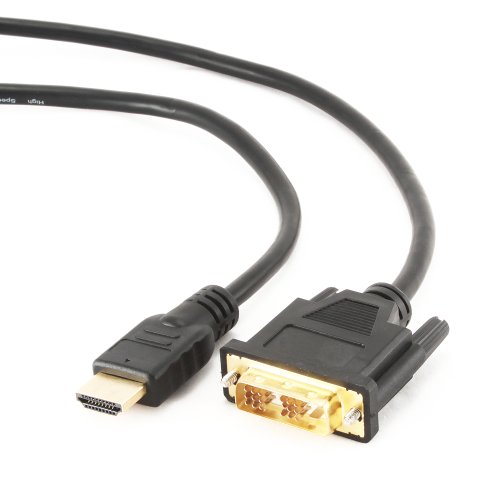 Gembird 1, 8 m HDMI zu DVI Kabel mit vergoldeten Anschlüssen Gembird 1, 8 m HDMI zu DVI Kabel mit vergoldeten Anschlüssen von Gembird