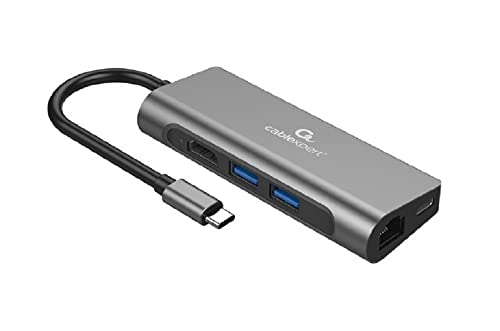 Gembird A-CM-COMBO5-01 USB Graphics Adapter 3840 x 2160 Pixels von Gembird