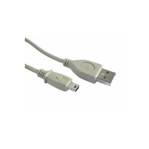 Gembird CC-USB2-AM5P-6 - USB-Kabel - Mini-USB, Typ B (M) bis USB (M) - 1.8 m - geformt - beige von Gembird