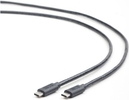 Gembird CCP-USB3.1-CMCM-1M USB Kabel 3.2 Gen 1 (3.1 Gen 1) USB C Schwarz (CCP-USB3.1-CMCM-1M) von Gembird