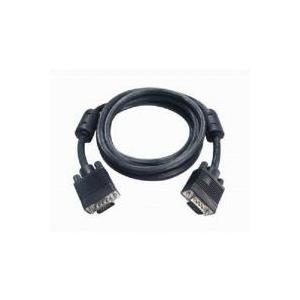 Gembird Cablexpert Premium CC-PPVGA-6B - VGA-Kabel - HD-15 (VGA) (M) bis HD-15 (VGA) (M) - 1.83 m - geformt, Daumenschrauben - Schwarz (CC-PPVGA-6B) von Gembird