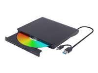 Gembird DVD-USB-03, Schwarz, Vorderseite, Horizontal, China, DVD±RW, USB Typ-C Gembird DVD-USB-03, Schwarz, Vorderseite, Horizontal, China, DVD±RW, USB Typ-C von Gembird
