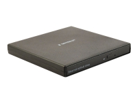 Gembird DVD-USB-04, Schwarz, Vorderseite, Horizontal, China, DVD±RW, USB 2.0 von Gembird