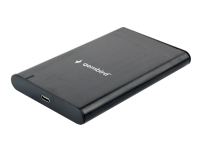 Gembird EE2-U3S-6, HDD / SSD-Gehäuse, 2.5 Zoll, SATA, 6 Gbit/s, USB Anschluss, Schwarz von Gembird