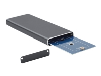 Gembird EE2280-U3C-01, SSD-Gehäuse, M.2, USB 3.2 Gen 1 (3.1 Gen 1), USB Anschluss, Schwarz von Gembird