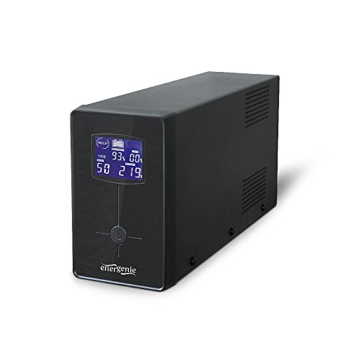 Gembird EG-UPS-031 USV mit LCD, 650 VA schwarz Gembird EG-UPS-031 USV mit LCD, 650 VA schwarz von Gembird