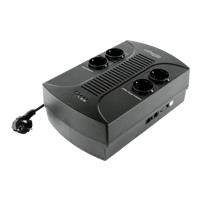 Gembird Floor 650VA UPS LED with AVR, 4X SCHUKO 230V OUT,USB, RJ11 IN/OUT (EG-UPS-001) von Gembird