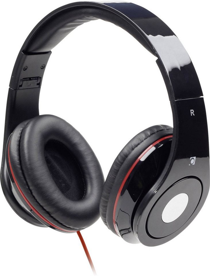 Gembird GEMBIRD Kopfhörer GEMBIRD STEREO DETROIT einklappbar schwarz Headset von Gembird