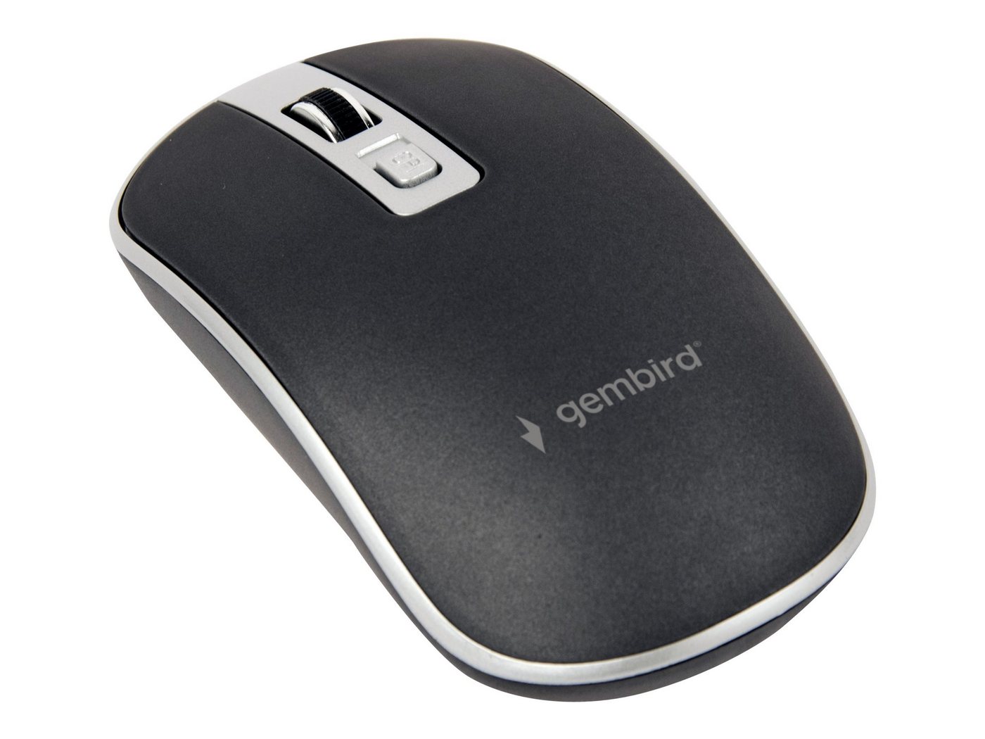 Gembird GEMBIRD Maus OPT WIRED 4 Tasten USB schwarz/silber Maus von Gembird