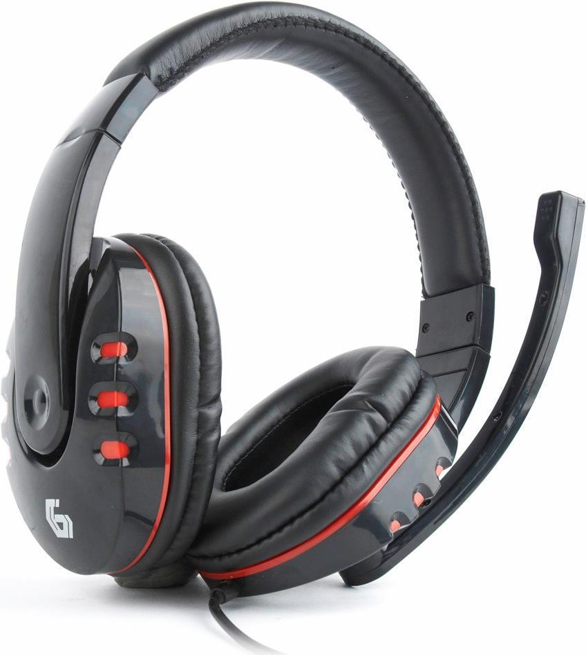 Gembird GHS-402 - Gaming - Headset - Full-Size - kabelgebunden - 3,5 mm Stecker - gl�nzend schwarz von Gembird