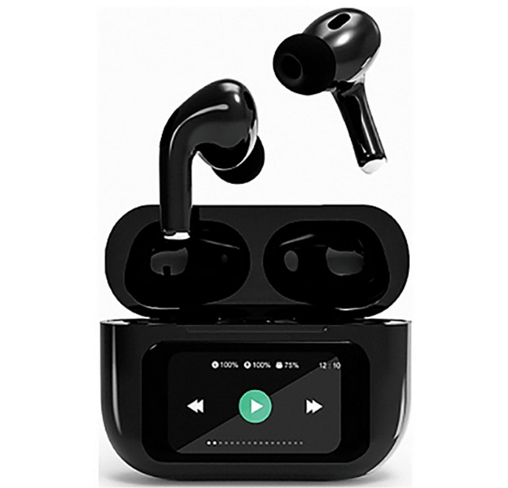 Gembird Gembird TWS-LCD-ANC-01-BK HiFi In Ear Kopfhörer Bluetooth® Stereo Sch Kopfhörer von Gembird
