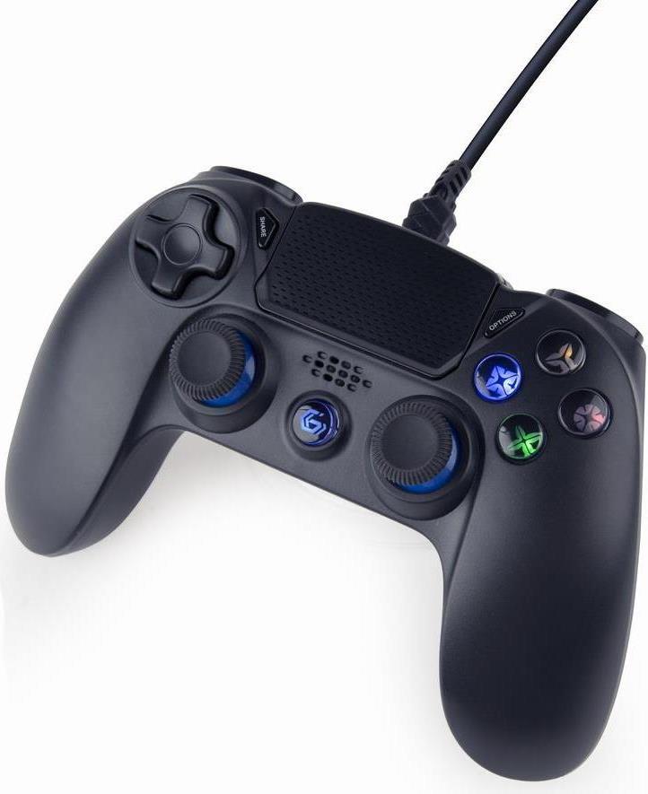 Gembird JPD-PS4U-01 Gaming-Controller Schwarz USB Gamepad Analog PC - PlayStation 4 (JPD-PS4U-01) von Gembird