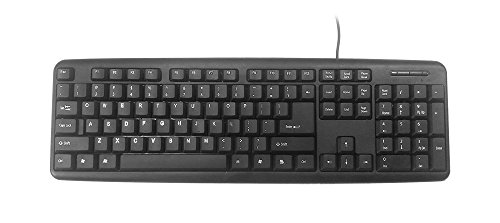 Gembird KB-U-103 - Tastatur - USB - US - Schwarz (KB-U-103) von Gembird