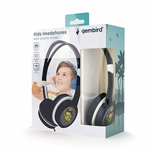 Gembird Kopfhörer für Kinder Lautstärkeregler Schwarz von Gembird