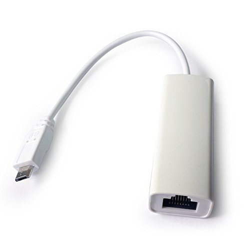 Gembird NIC-MU2-01 Netzwerkkarte Ethernet 100 Mbit/s – Netzwerkkarten (kabelgebunden, Micro-USB, Ethernet, 100 Mbit/s, weiß) von Gembird