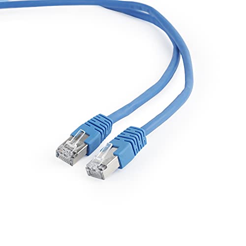 Gembird PP6 – 0.5 m/B Kabel CAT6 UTP Netzwerkkabel (0.5 m), blau von Gembird