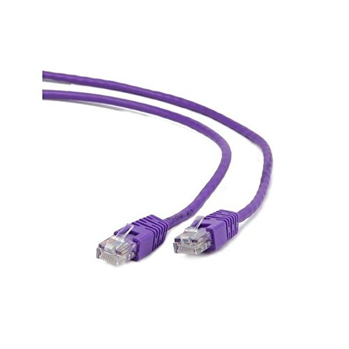 Gembird PP6 – 5 m/V 5 M CAT6 F/UTP (FTP) violett Netzwerk-Kabel – Netzwerk-Kabel (5 m, Cat6, RJ-45, RJ-45, F/UTP (FTP), männlich/männlich) von Gembird