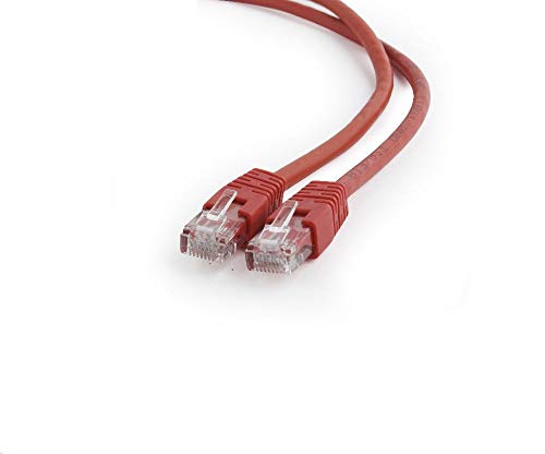 Gembird PP6U-0.5M Netzwerkkabel Cat6, U/UTP (UTP), RJ-45, RJ-45, Rot, 0,5 m von Gembird