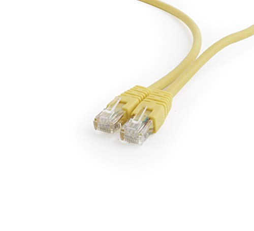 Gembird PP6U-2M Netzwerkkabel Cat6 U/UTP (UTP) Gelb - Netzwerkkabel (2 m, Cat6, U/UTP (UTP), RJ-45, RJ-45, Gelb) von Gembird