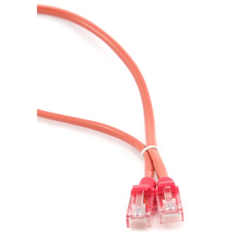 Gembird Patch Cord Cat.5e UTP 0,25m Netzwerkkabel 0,25m Cat5e U/UTP (UTP) Rot – Netzwerkkabel (0,25 m, Cat5e, U/UTP (UTP), RJ-45, RJ-45, Rot) von Gembird