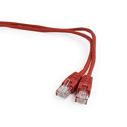 Gembird Patchkabel Cord Cat. 5e UTP 1.5 m 1,5 m CAT5E U/UTP (UTP) rot Netzwerk-Kabel – Netzwerk-Kabel (1,5 m, Cat5e, U/UTP (UTP), RJ-45, RJ-45, rot) von Gembird