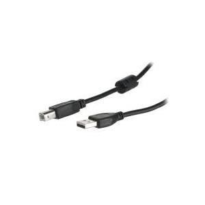Gembird Professional series - USB-Kabel - USB Typ B (M) zu USB (M) - USB 2.0 - 4.5 m - geformt - Schwarz von Gembird