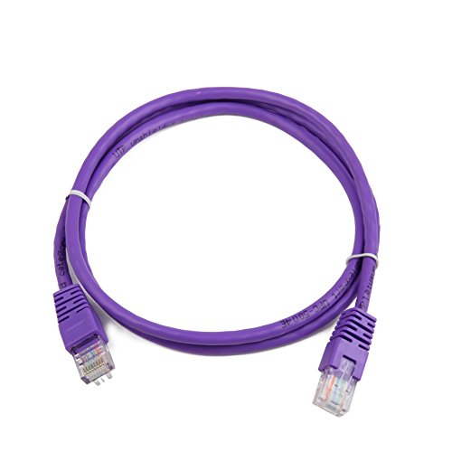 Gembird RJ45/RJ45 CAT5E 0.25 m – Netzwerkkabel (CAT5e, U/UTP (UTP), RJ-45, RJ-45, Männlich/männlich, Violett) von Gembird