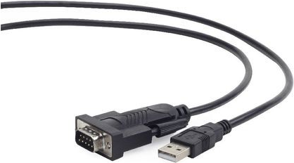 Gembird Cablexpert UAS-DB9M-02 - Kabel USB / seriell - USB (M) zu DB-9 (M) - 1,5m - Schwarz (UAS-DB9M-02) von Gembird