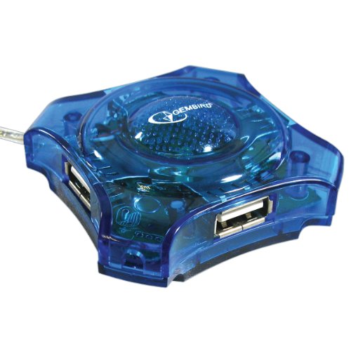 Gembird UHB-C224 4-Port USB 2.0 Hub blau von Gembird