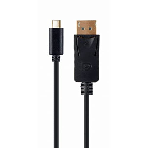 Gembird USB-Adapterkabel Typ C auf DISPLAYPORT 4K, 15 cm, Schwarz von Gembird