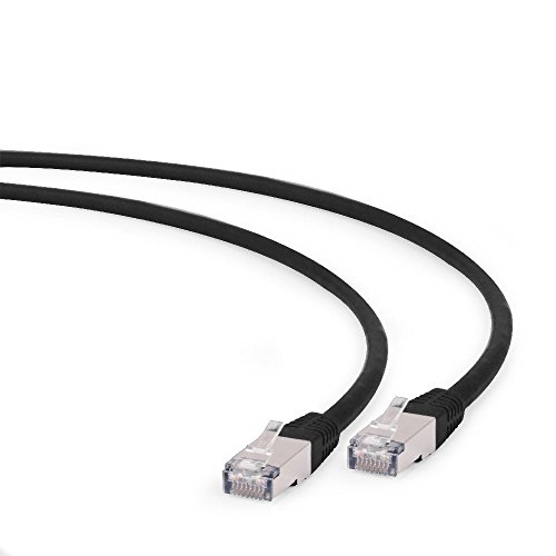 Gembird pp6 a-lszhcu-bk-0.5 m 0,5 m Cat6 a schwarz Netzwerk-Kabel – Netzwerk-Kabel (0,5 m, CAT6 A, RJ-45, RJ-45, schwarz) von Gembird