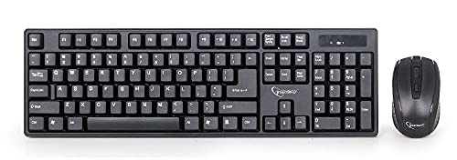 Keyboard +Mouse WRL Eng/Desktop KBS-W-01 Gembird von Gembird