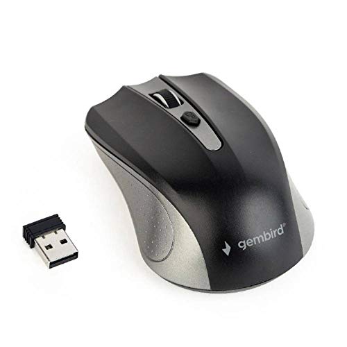 Mouse USB Optical WRL Grey/Black MUSW-4B-04-GB Gembird von Gembird