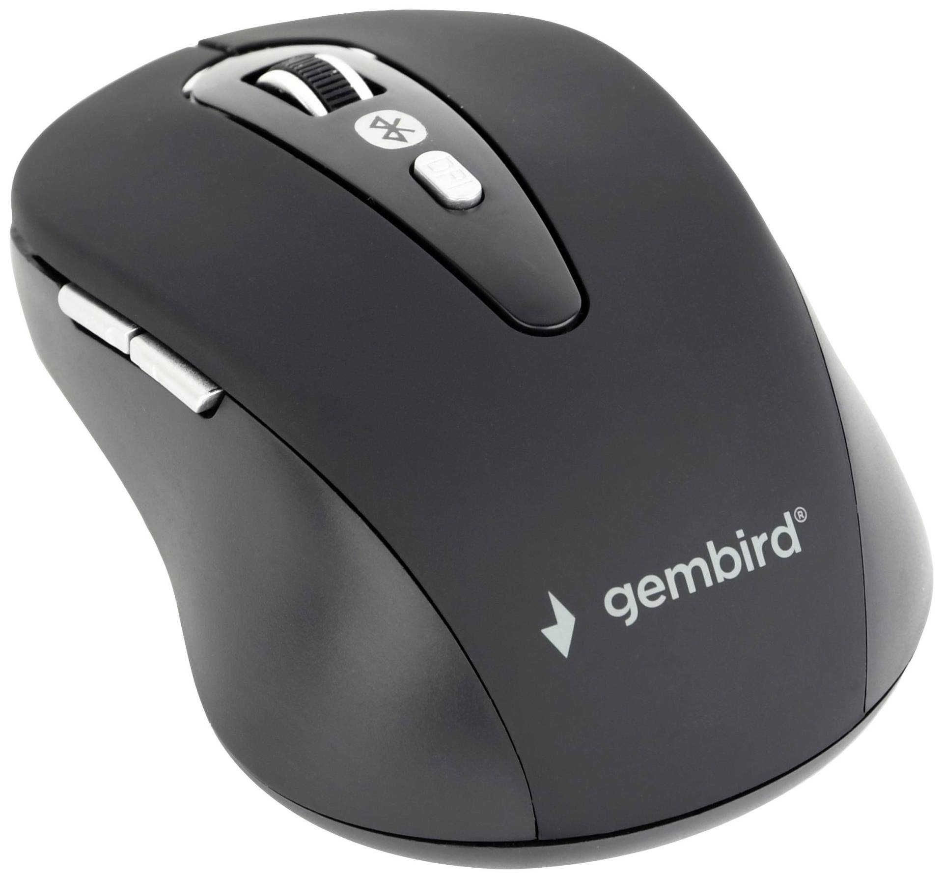 gembird 6-Tasten BT-Maus, schwarz gembird 6-Tasten BT-Maus, schwarz von Gembird