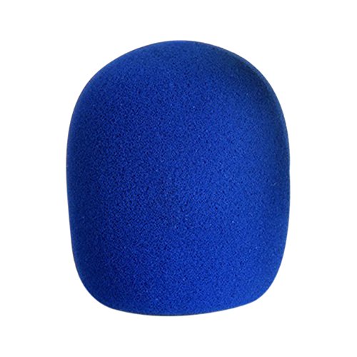 Gemini _ Mall® 45-mm-Schaumstoff-Mikrofon-Windschutz, Mikrofonbezug, erhältlich in 5 Farben blau blau Einheitsgröße von Gemini_Mall