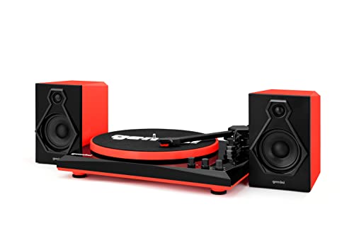 Gemini TT-900 - RED | Plattenspieler mit Soundsystem - Bluetooth - Komplettsystem von Gemini Sound