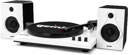 Gemini TT-900 - WHITE | Plattenspieler mit Soundsystem - Bluetooth - Komplettsystem, TT-900BW, Weiß Gemini TT-900 - WHITE | Plattenspieler mit Soundsystem - Bluetooth - Komplettsystem, TT-900BW, Weiß von Gemini