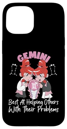 Gemini Sternzeichen: Best At Helping Others With Their Problems Hülle für iPhone 15 Gemini Sternzeichen: Best At Helping Others With Their Problems Hülle für iPhone 15 von Gemini Zodiac Sign Designs For Women