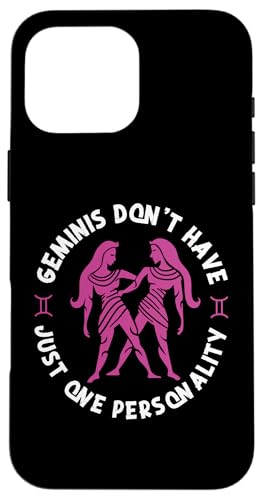 Gemini Sternzeichen: Geminis Don't Have Just One Persönlichkeit Hülle für iPhone 16 Pro Max Gemini Sternzeichen: Geminis Don't Have Just One Persönlichkeit Hülle für iPhone 16 Pro Max von Gemini Zodiac Sign Designs For Women