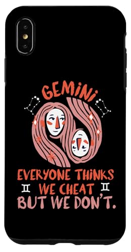 Gemini Zodiac: Everyone Thinks We Cheat, But We Don't Hülle für iPhone XS Max Gemini Zodiac: Everyone Thinks We Cheat, But We Don't Hülle für iPhone XS Max von Gemini Zodiac Sign Designs For Women
