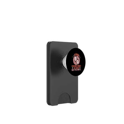 Gemini Zodiac: Everyone Thinks We Cheat, But We Don't PopSockets PopWallet für MagSafe von Gemini Zodiac Sign Designs For Women