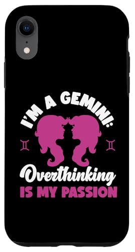 Gemini Zodiac: Ich bin ein Zwilling: Überdenken ist meine Leidenschaft Hülle für iPhone XR Gemini Zodiac: Ich bin ein Zwilling: Überdenken ist meine Leidenschaft Hülle für iPhone XR von Gemini Zodiac Sign Designs For Women