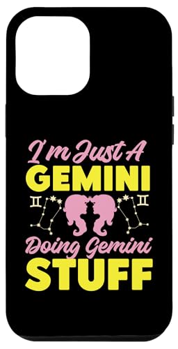 Gemini Zodiac: Ich bin nur ein Zwilling, der Gemini-Sachen macht Hülle für iPhone 12 Pro Max von Gemini Zodiac Sign Designs For Women