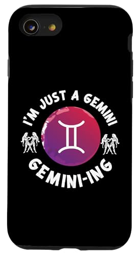 Gemini Zodiac: Ich bin nur ein Zwillingszwilling Hülle für iPhone SE (2020) / 7 / 8 von Gemini Zodiac Sign Designs For Women